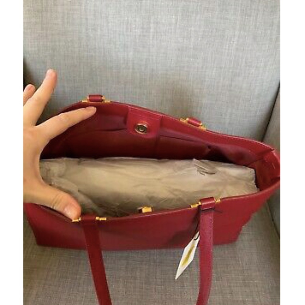 NWT Furla Belvedere Leather Tote B BVD4 Q26 $378 - Picture 6 of 6